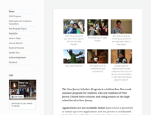 Tablet Screenshot of newjerseyscholarsprogram.org